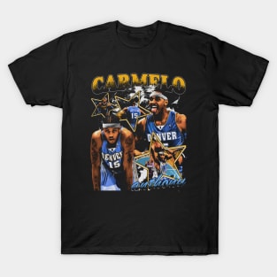 Carmelo Anthony Retro Bootleg T-Shirt